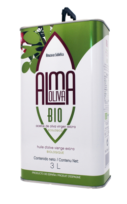 Bilde av AlmaOliva BIO Økologisk og Biologisk Extra Virgin Olivenolje - 3 liter